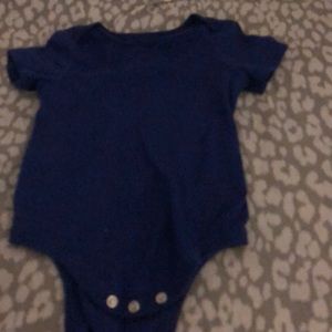 Blue 6-9mos onesie